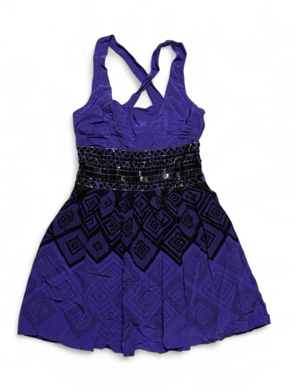 Vintage Bebe silk y2k dress